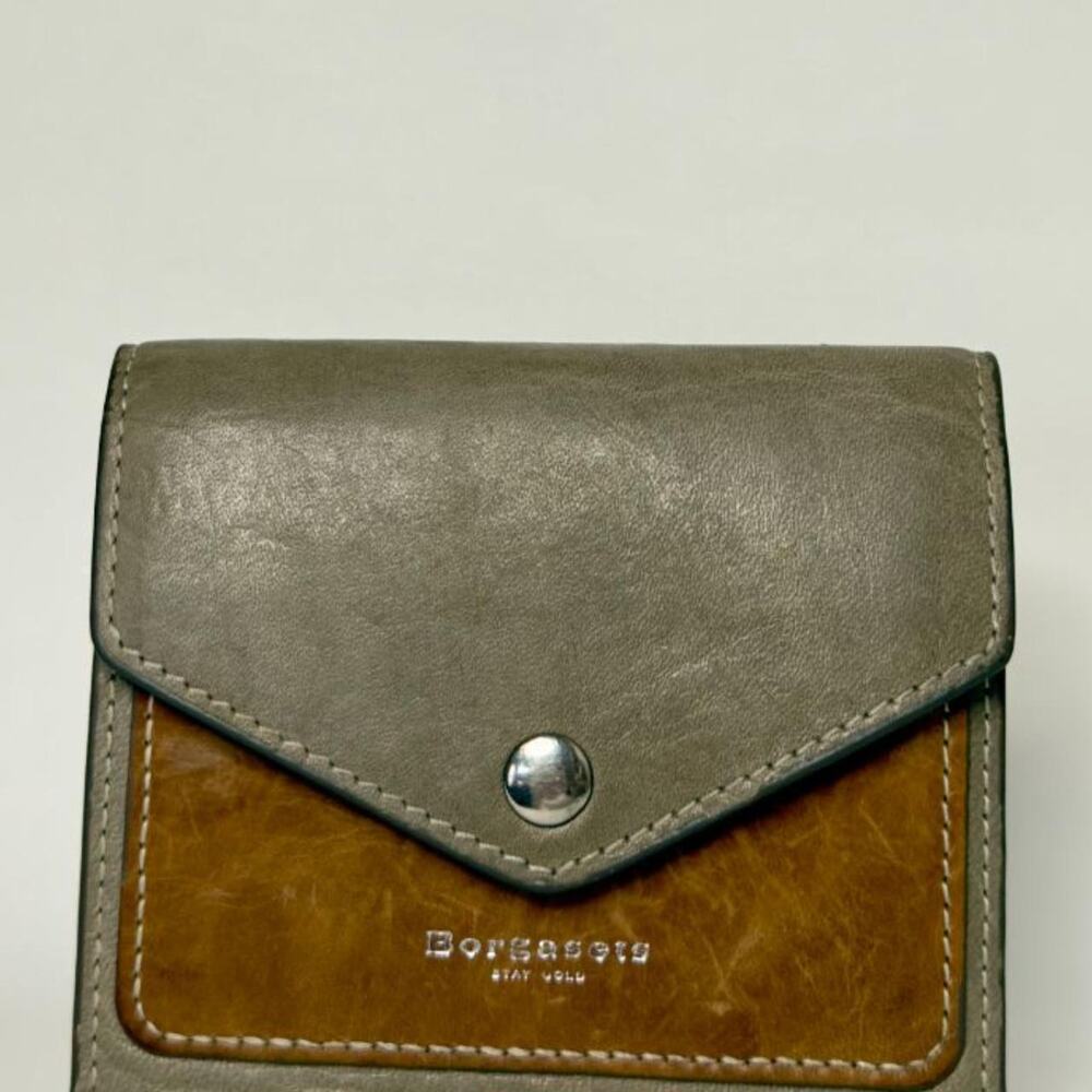 Borgasets Brown Compacy Wallet